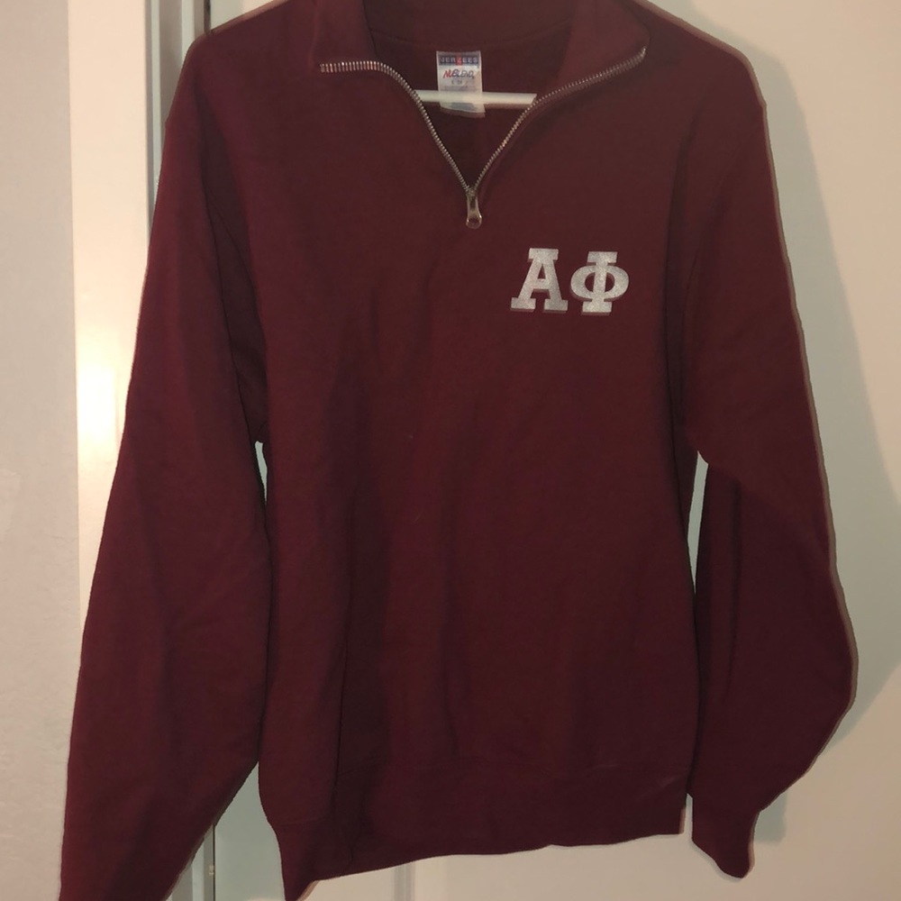 Alpha Phi Crest Zip-Up